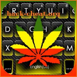 Reggae Style Leaf Keyboard Theme icon