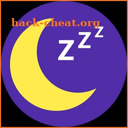 Relaxing sounds, Sleep icon