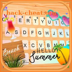 Relaxing Summer Holiday Keyboard Theme icon