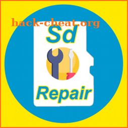 Repair Damaged Sd card icon