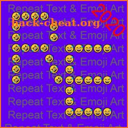 Repeat Text & Emoji Art icon