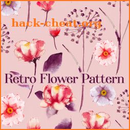 Retro Flower Pattern +HOME icon