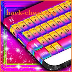 Retro Magenta Keyboard Theme icon