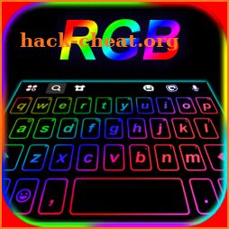 RGB Neon Keyboard Background icon
