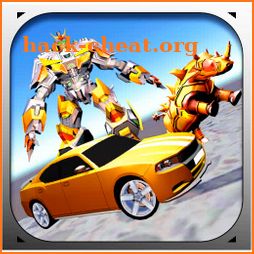 Rhino Robot Car Multi transforming Robot games icon