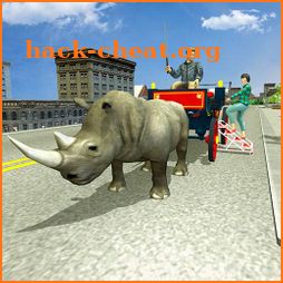 Rhino Taxi Offroad City Transport Simulator icon