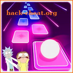 Rick and Morty Game Song Dance Hop Tiles icon