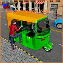 Rickshaw Driving Rickshaw Game icon