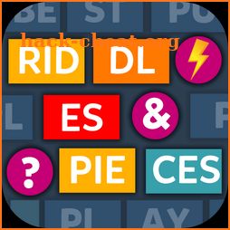 Riddles & Pieces - Word Game icon