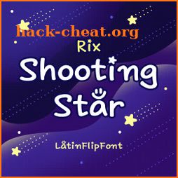 RixShootingStar™ Latin FlipFont icon