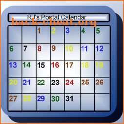 RJ's Postal Calendar icon