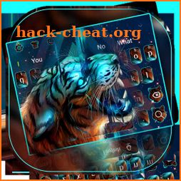Roar Galaxy Tiger Keyboard Theme icon