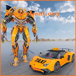 Robot Car Taxi: Future Robot Taxi Transporter game icon