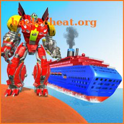 Robot Cruise Ship Transform Robot Shooting Games icon