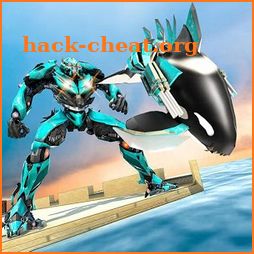 Robot Shark Transforming - Robot Transformation icon