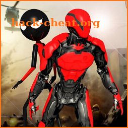 Robot Stickman RopeHero- Gangstar Crime Mafia 3d icon