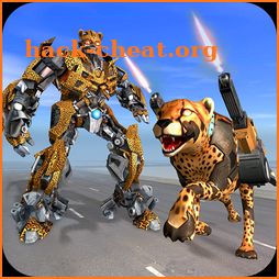 Robot Transforming Cheetah Attack: Cheetah Games icon