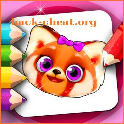 Rocky Red Panda's Coloring icon