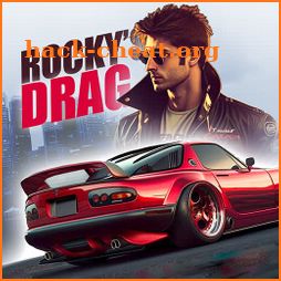 Rocky's drag racing icon