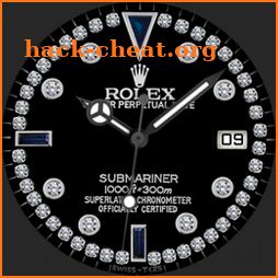 Rolex Submariner watch face icon