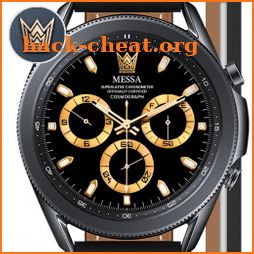Rolex Watch Face Black Gold icon
