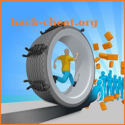 Rolling Humans 3D icon