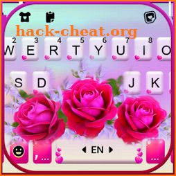 Romantic Roses Keyboard Background icon