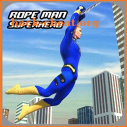 Rope Hero Crime Simulator – Miami Crime City Games icon