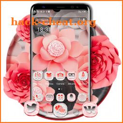 Rose Flower Beautiful Launcher Theme icon