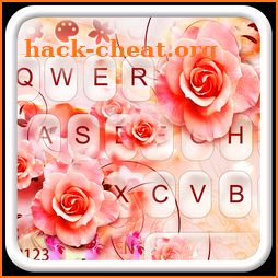 Rose Flowers Keyboard Theme icon