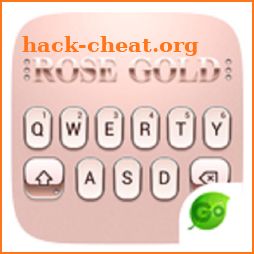 Rose Gold 2018 GO Keyboard Theme icon