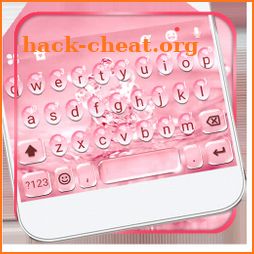 Rose Gold Drops Keyboard Theme icon
