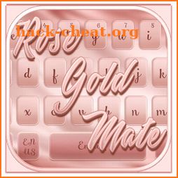 Rose Gold Mettle Keyboard Theme icon