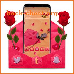Rose Love Letter Theme icon