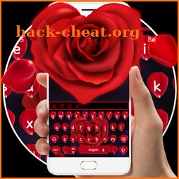 Rose Petals Keyboard Theme icon