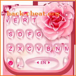 Rose Waterdrop Keyboard Theme icon