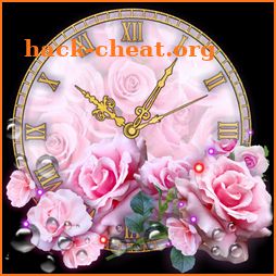 Roses Clock Live wallpaper icon
