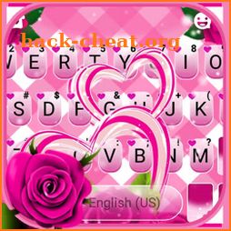 Roses Hearts Keyboard Theme icon