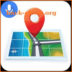 Route Finder, Voice Driving Navigation icon