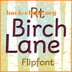 RtBirchLane™ Latin FlipFont icon