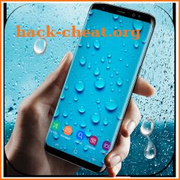 Running Waterdrops Live Wallpaper & Launcher icon