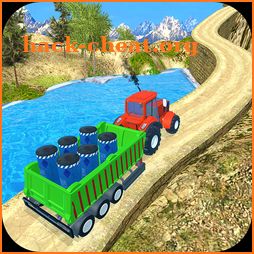 Rural Farm Heavy Tractor Drive icon