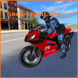 Russian Motorcycle Police Chase Game icon