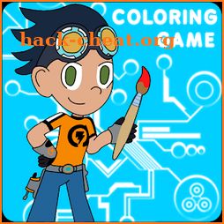 Rusty Adventure Coloring Game icon