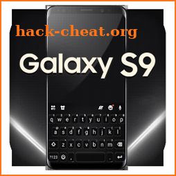 S9 Black Keyboard Theme icon