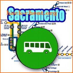 Sacramento Bus Map Offline icon