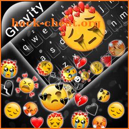 Sad Emojis Gravity Keyboard Background icon