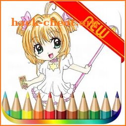 Sakura Card Captor Coloring Book icon