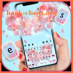 Sakura Flower Keyboard Background icon