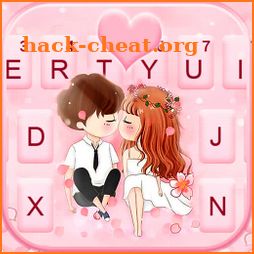 Sakura Romantic Lover Keyboard Theme icon
